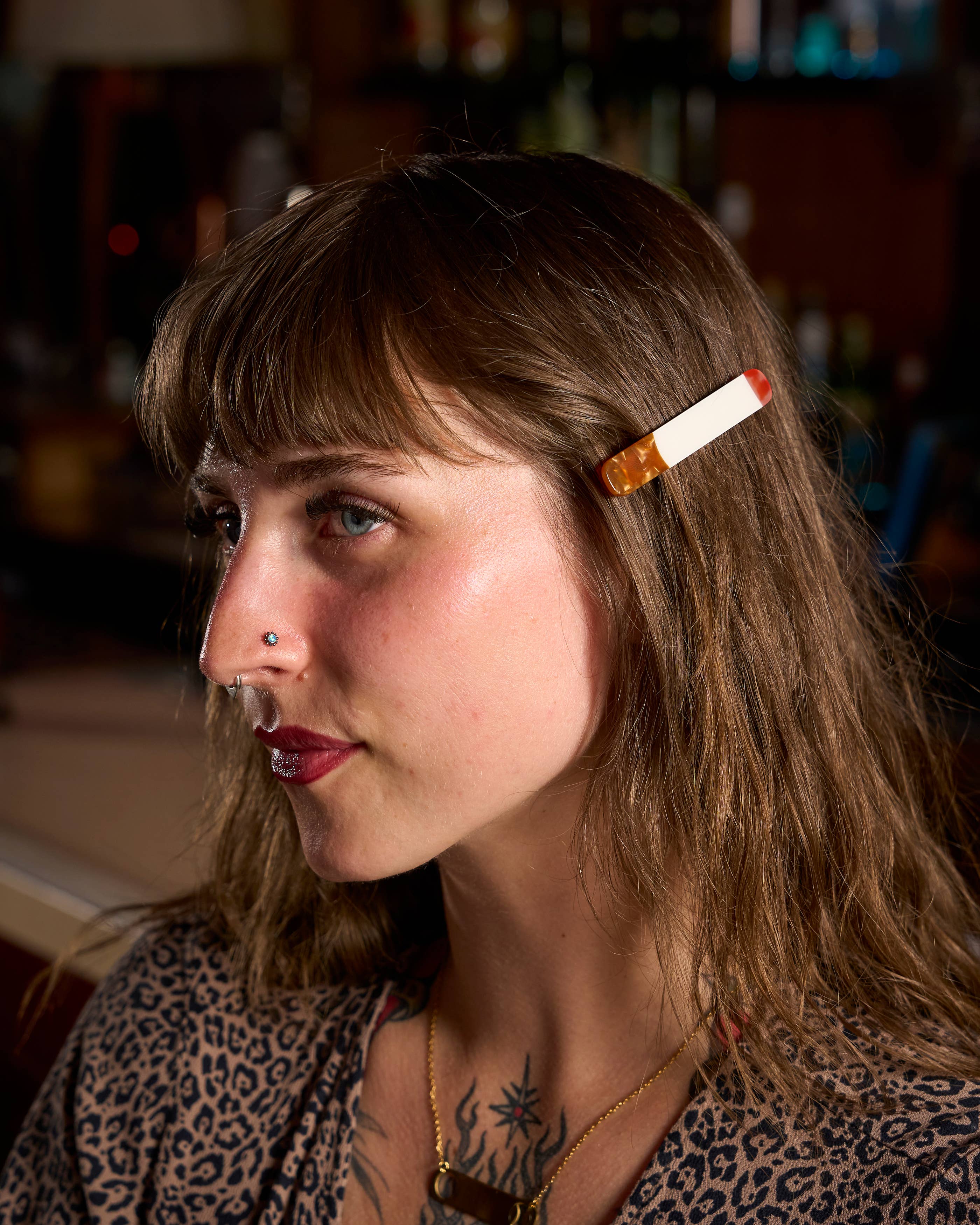 Cigarette Acetate Hair Clips