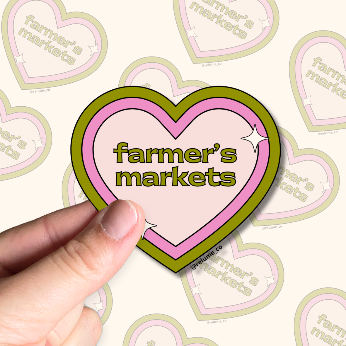 Relume Heart Stickers