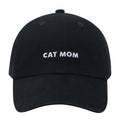 Cat Mom Hat | Embroidered Cat Mom Baseball Cap | Gift for Cat Lovers | HatPhile