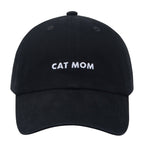 Cat Mom Hat | Embroidered Cat Mom Baseball Cap | Gift for Cat Lovers | HatPhile
