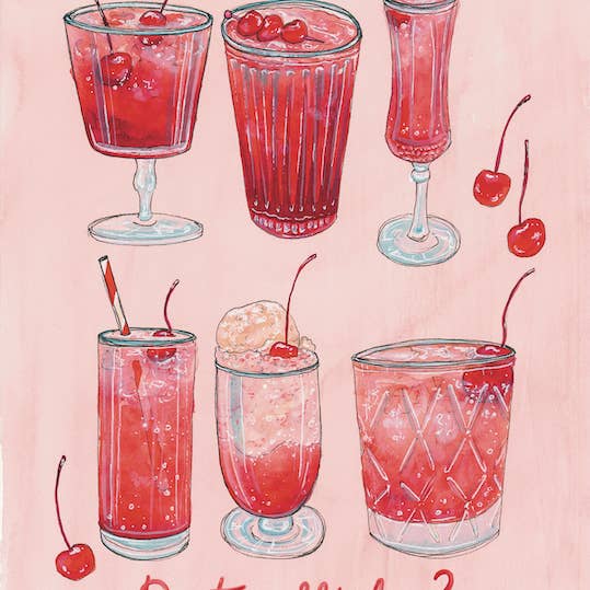 Dirty Shirley? Art Print
