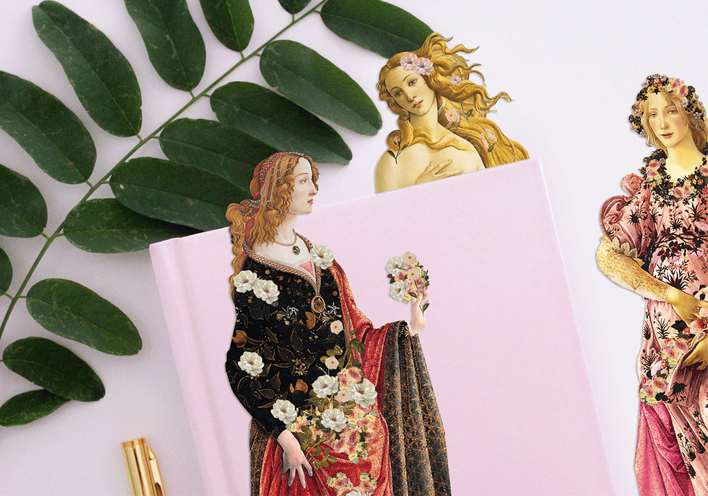 Bookmarks Botticelli by Mon Petit Art