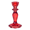 Red Glass Candle Holder | Summer Gifts |