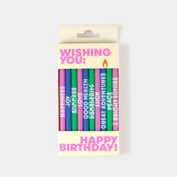 Wishing You: Birthday Candles (10 Pack)