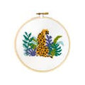Cheetah Cross Stitch Kit