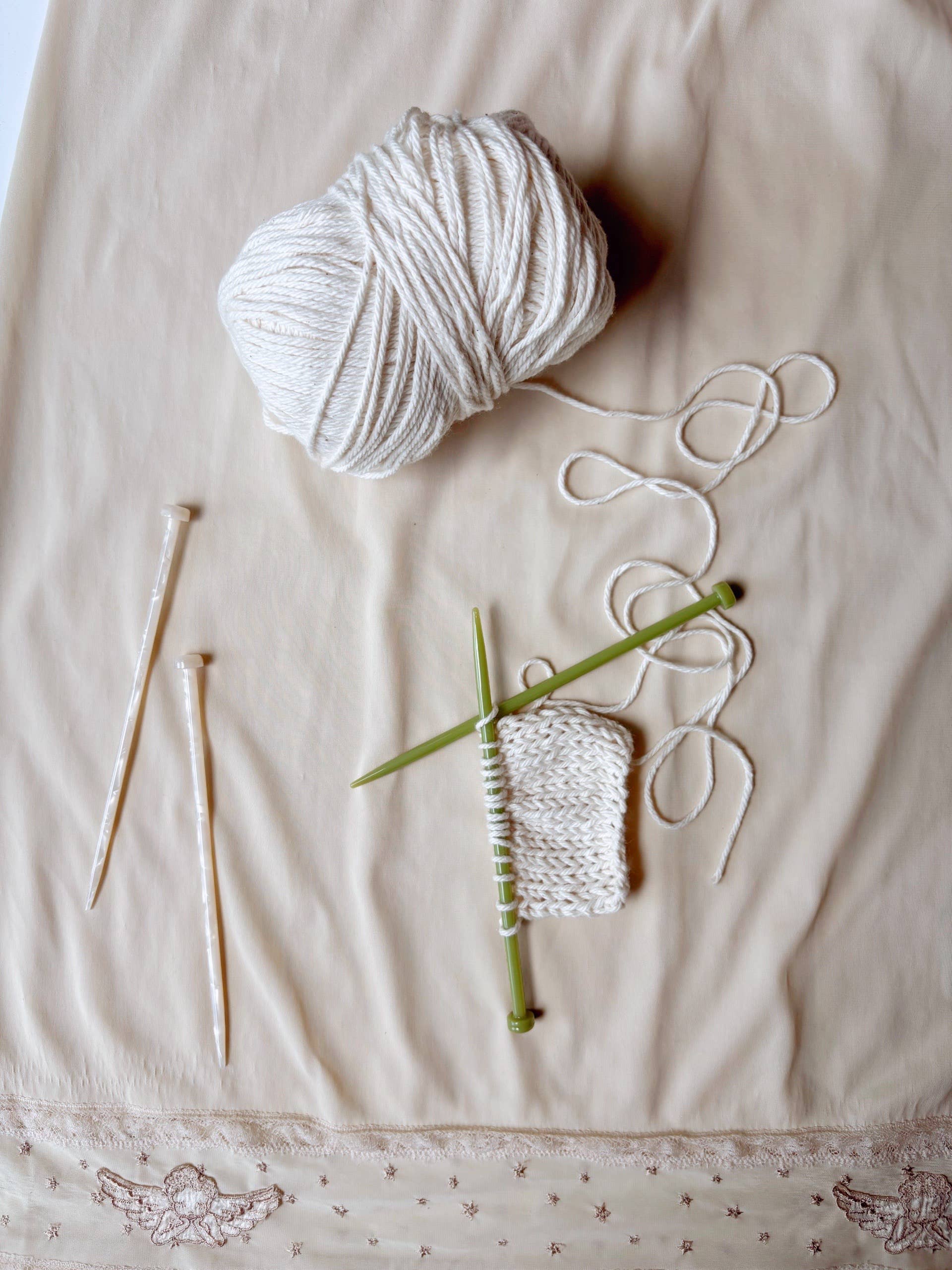 Knitting Needle Hair Stick Set