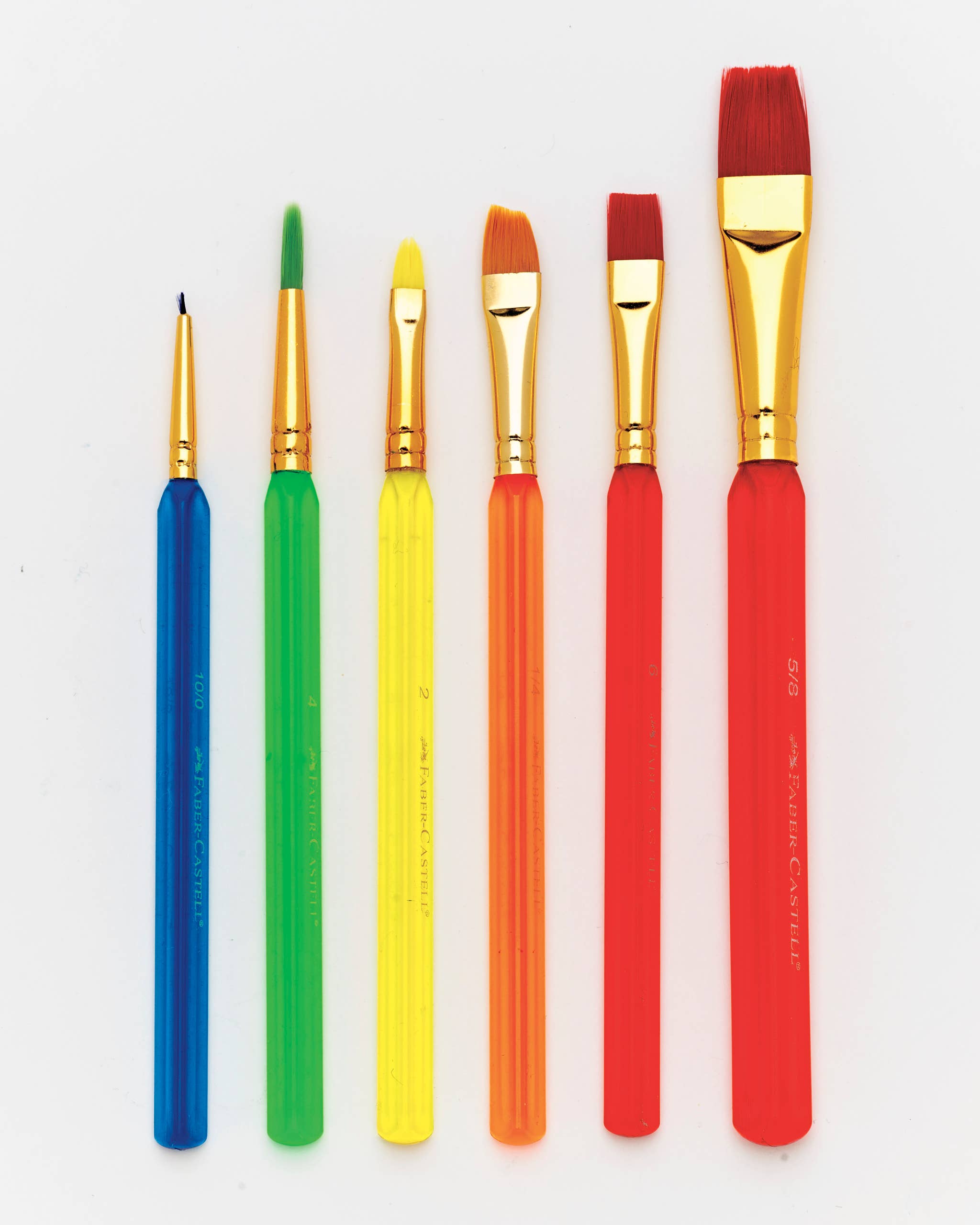Triangular Paintbrushes - Assorted Sizes