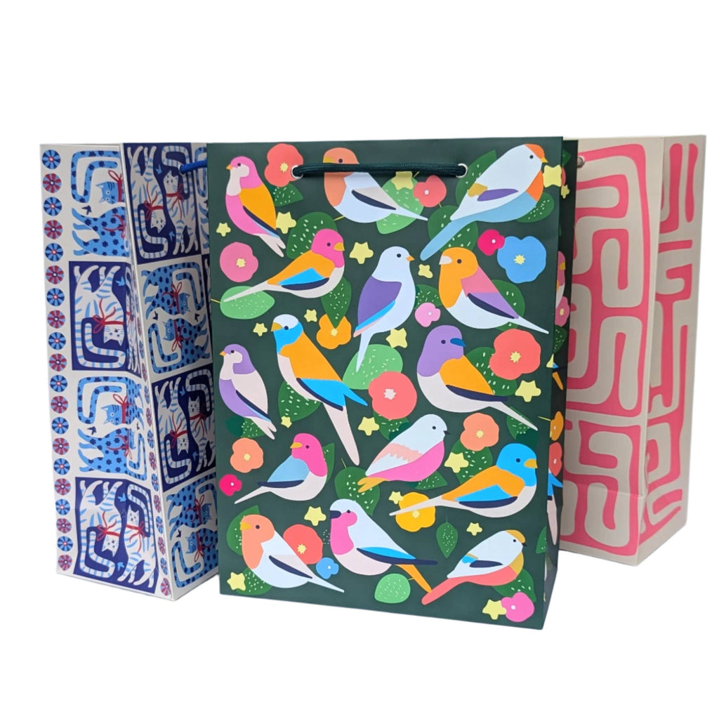 Gift Bag - Lovebirds