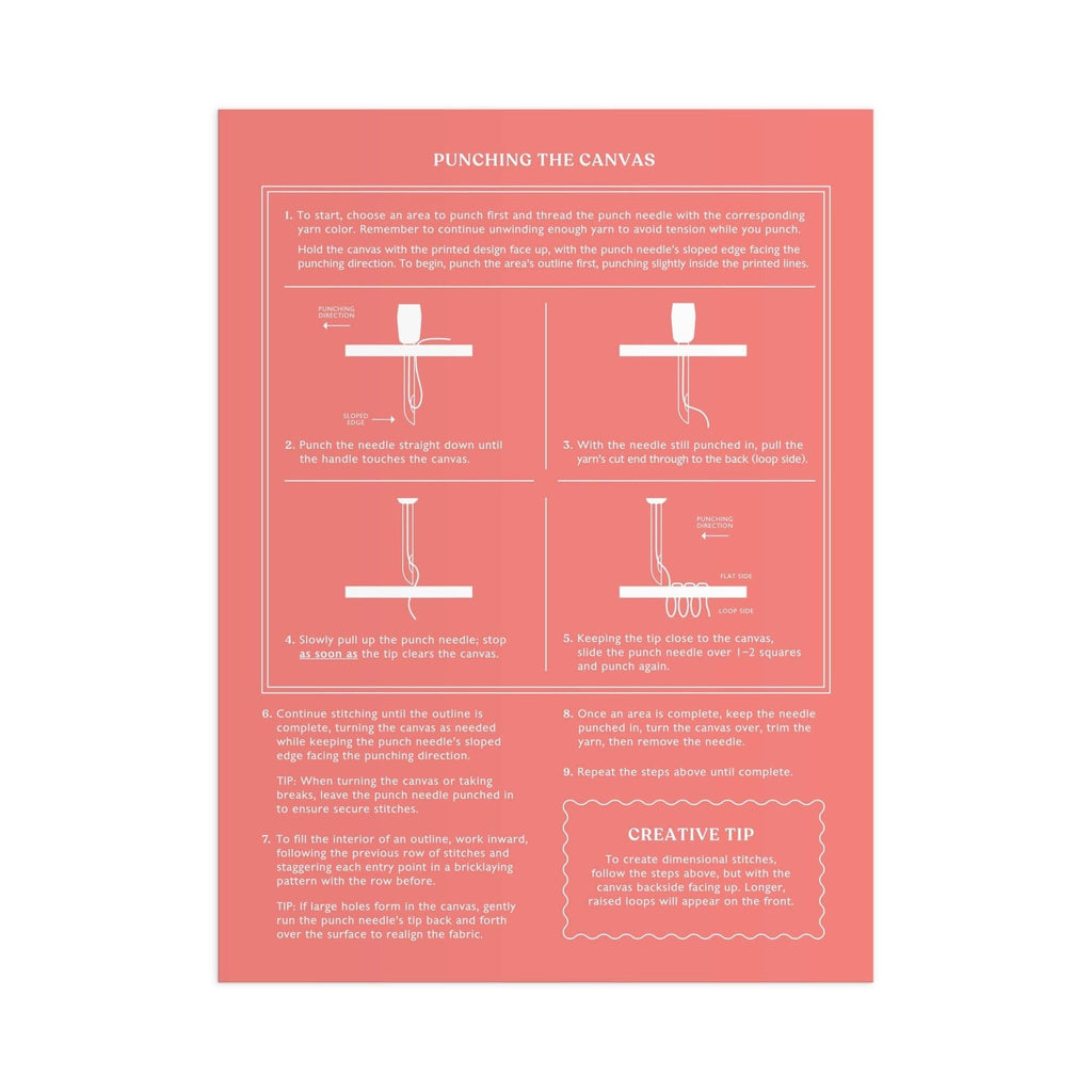 Highland Cottage Punch Needle Kit
