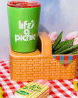 Picnic Basket Planter