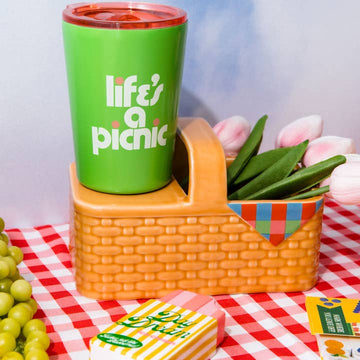 Picnic Basket Planter