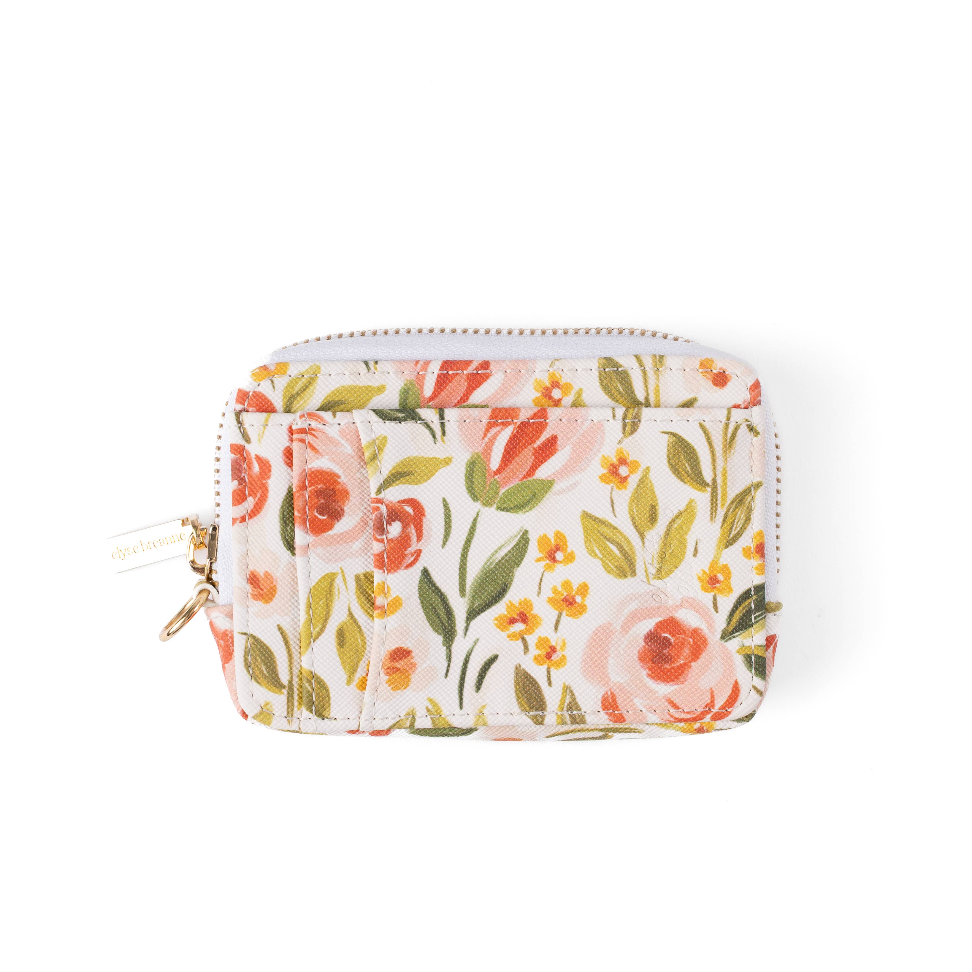 Floral Zip Wallet