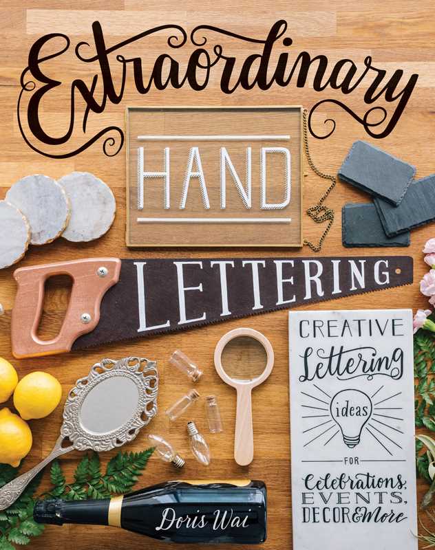 Extraordinary Hand Lettering Book