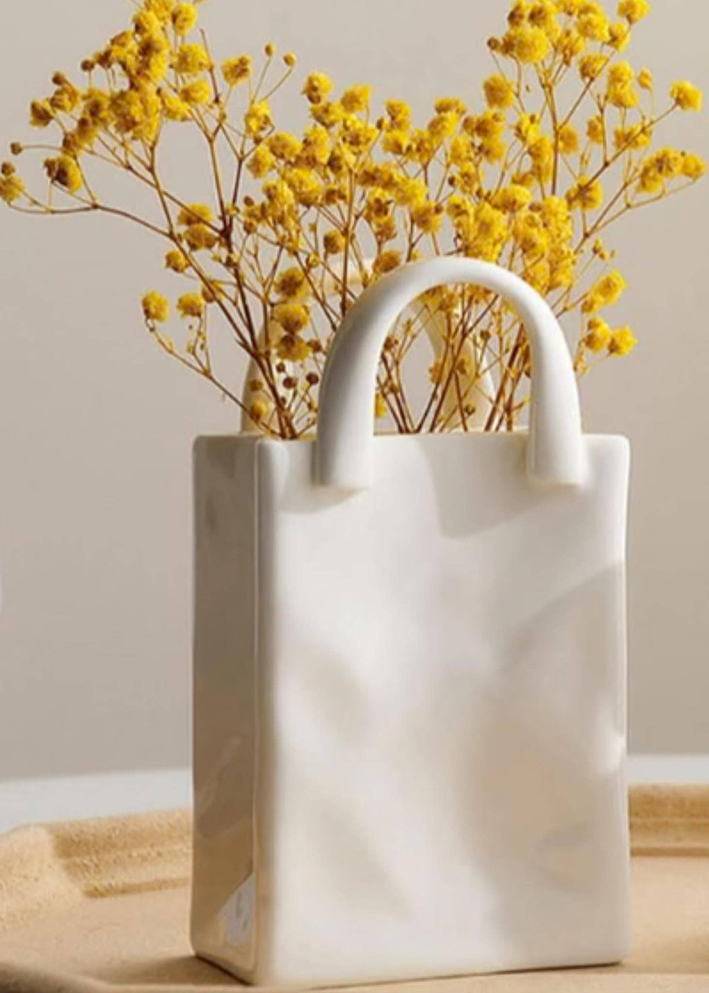 Bag-Shaped Vase
