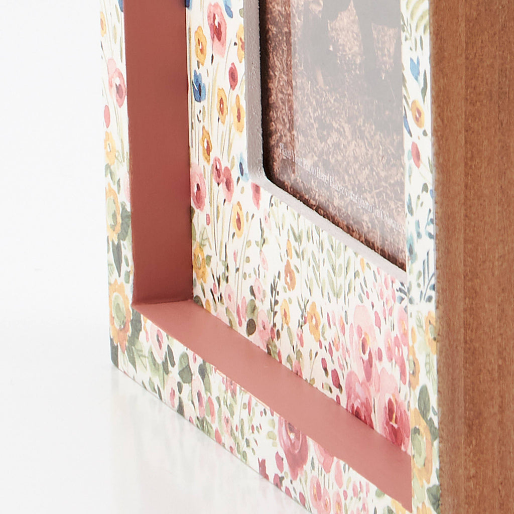 Mixed Florals Inset Box Frame