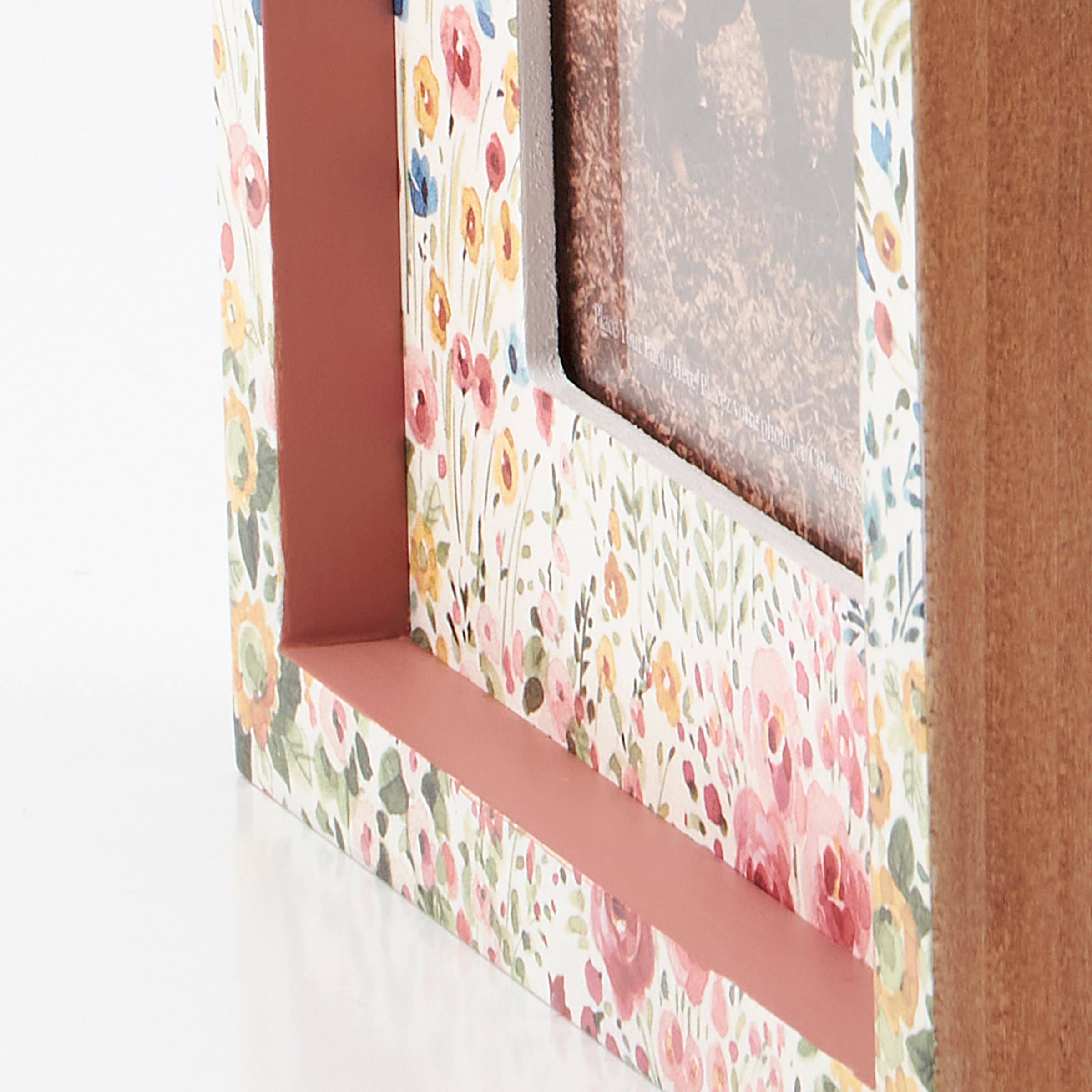 Mixed Florals Inset Box Frame
