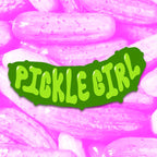 Pickle Girl Bumper Sticker