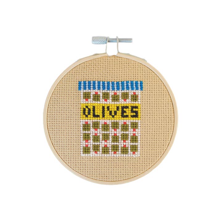 Olives Cross Stitch Kit