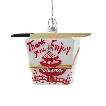 Chinese Take-Out Box Ornament