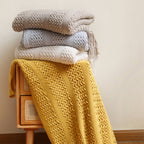 Soft Warm Chunky Knit Blanket