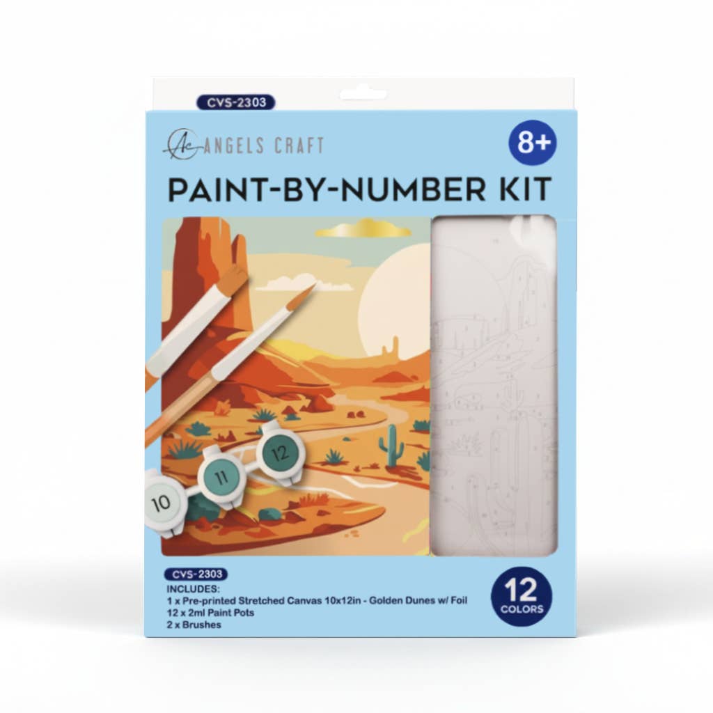 Paint-by-Number Kits (Assorted Styles)