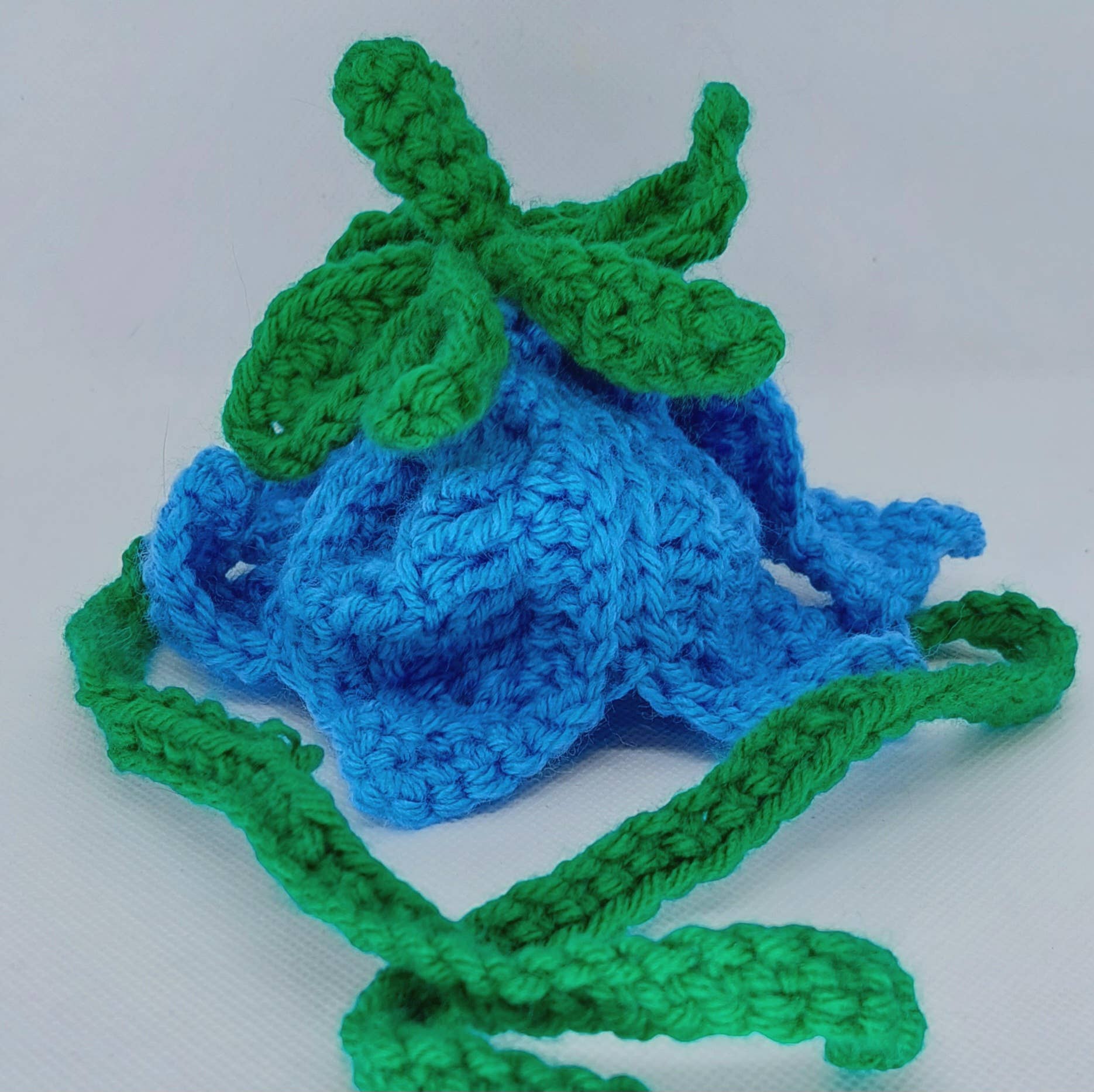 Crochet Tulip Hat - Cat Bonnet - Pet Hat