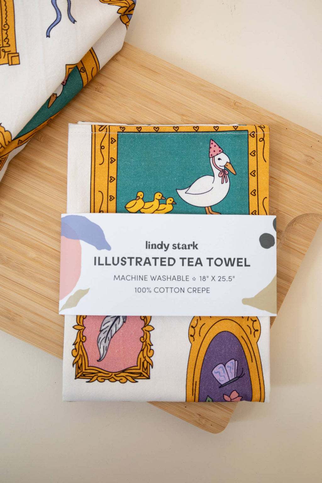 Lucky Duck Tea Towel | 100% cotton
