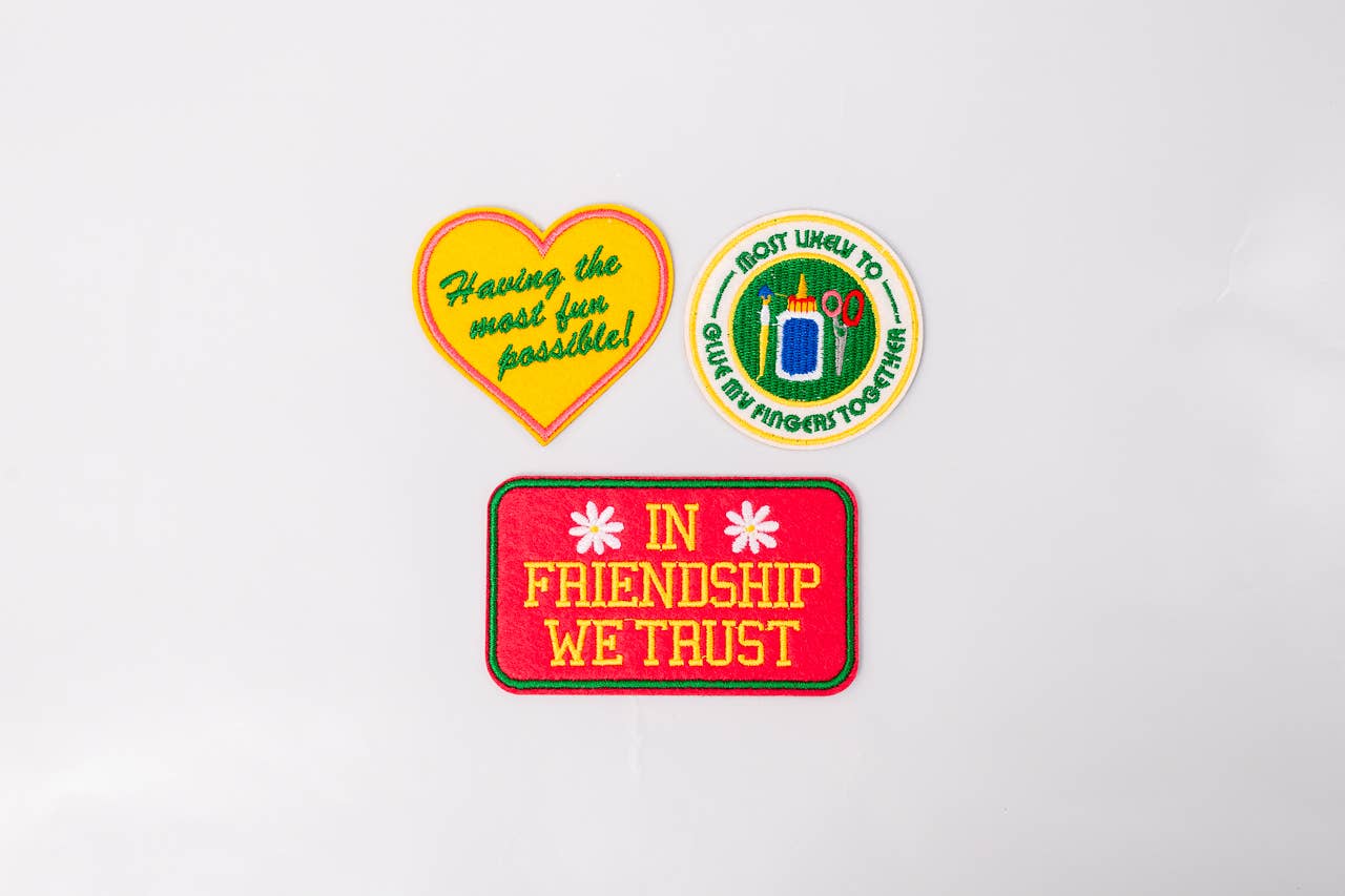 Sticker Patches Set, Assorted