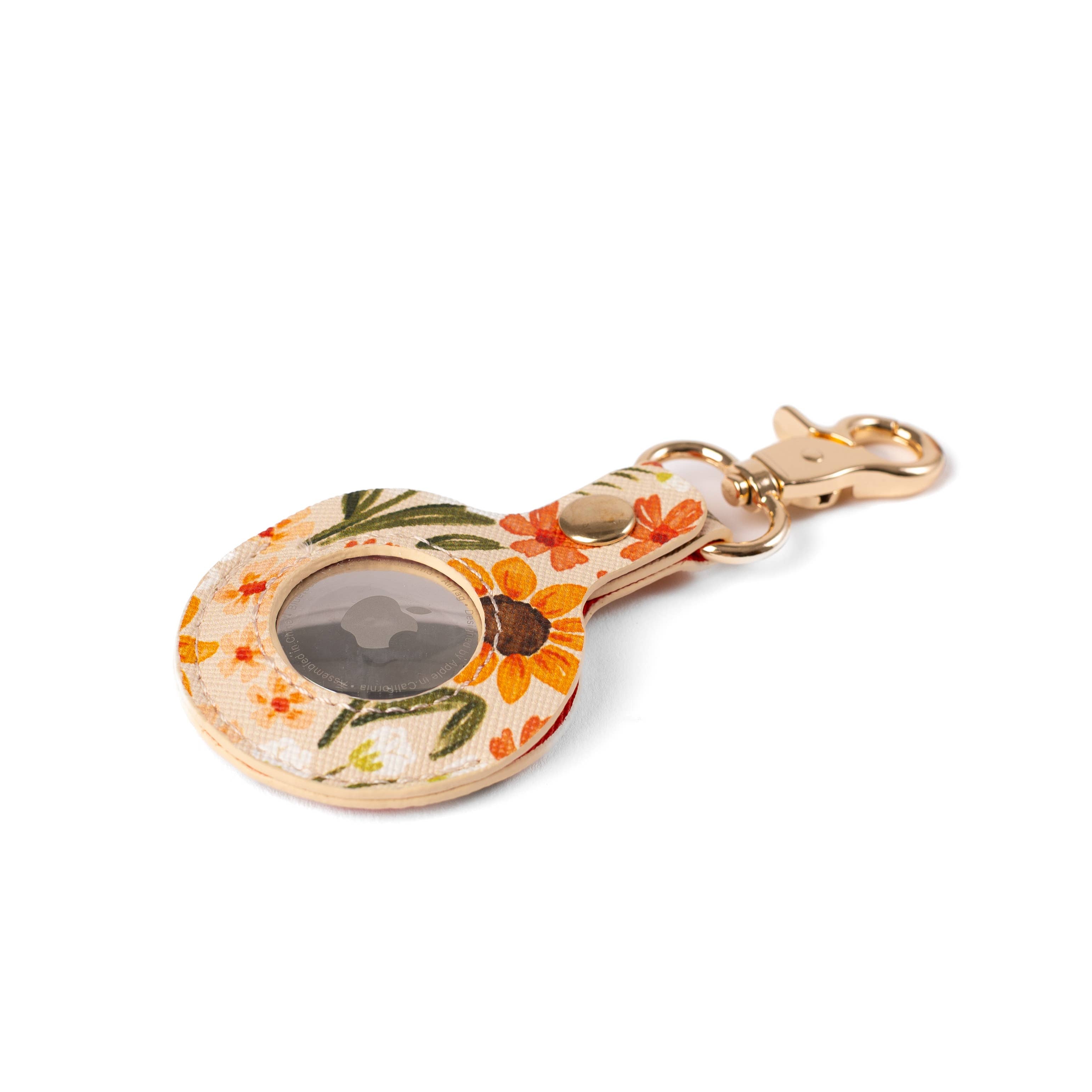 Floral AirTag Keychain