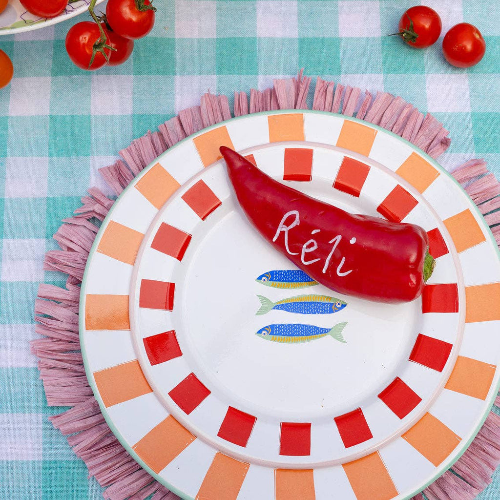 Sardine Fish Enamel Plate - 20cm | Mothers Day Gifts |