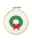 Christmas Wreath Cross Stitch Kit