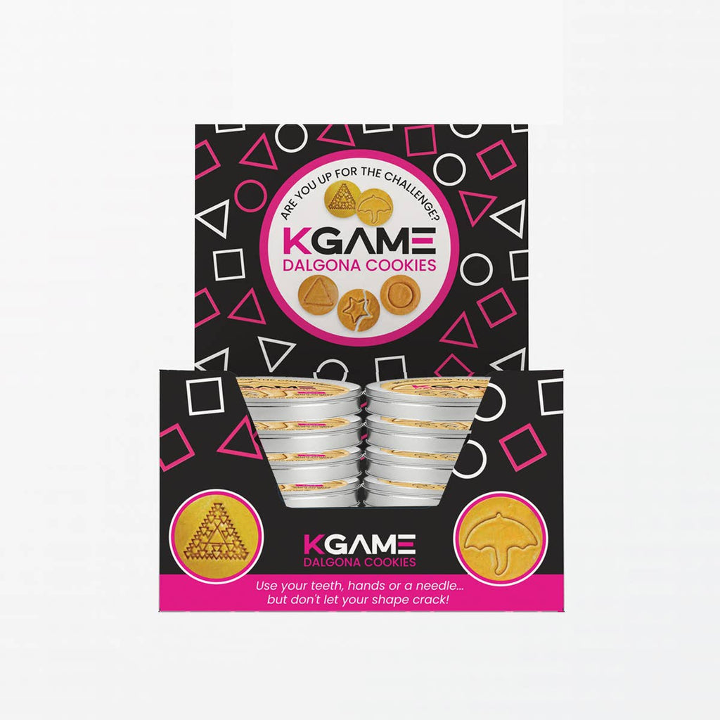KGAME Dalgona Cookie Tin (2 Cookies)