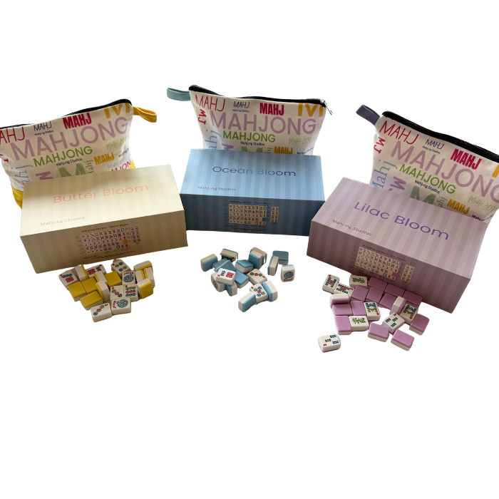 Mahjong Studios – American Mahjong Tile Set Lilac Bloom