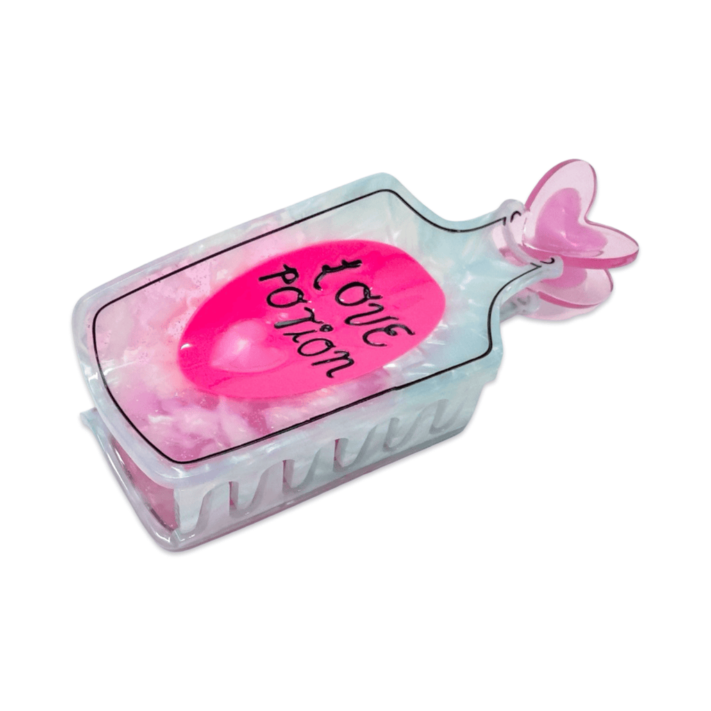 Large Love Potion Hair Claw Clip