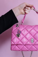Heated Rivalry Heart Bag Charm