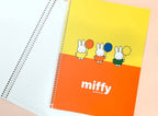 Miffy One-Ring Study Notebook (Ruled)