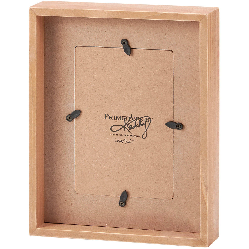 Mixed Florals Inset Box Frame