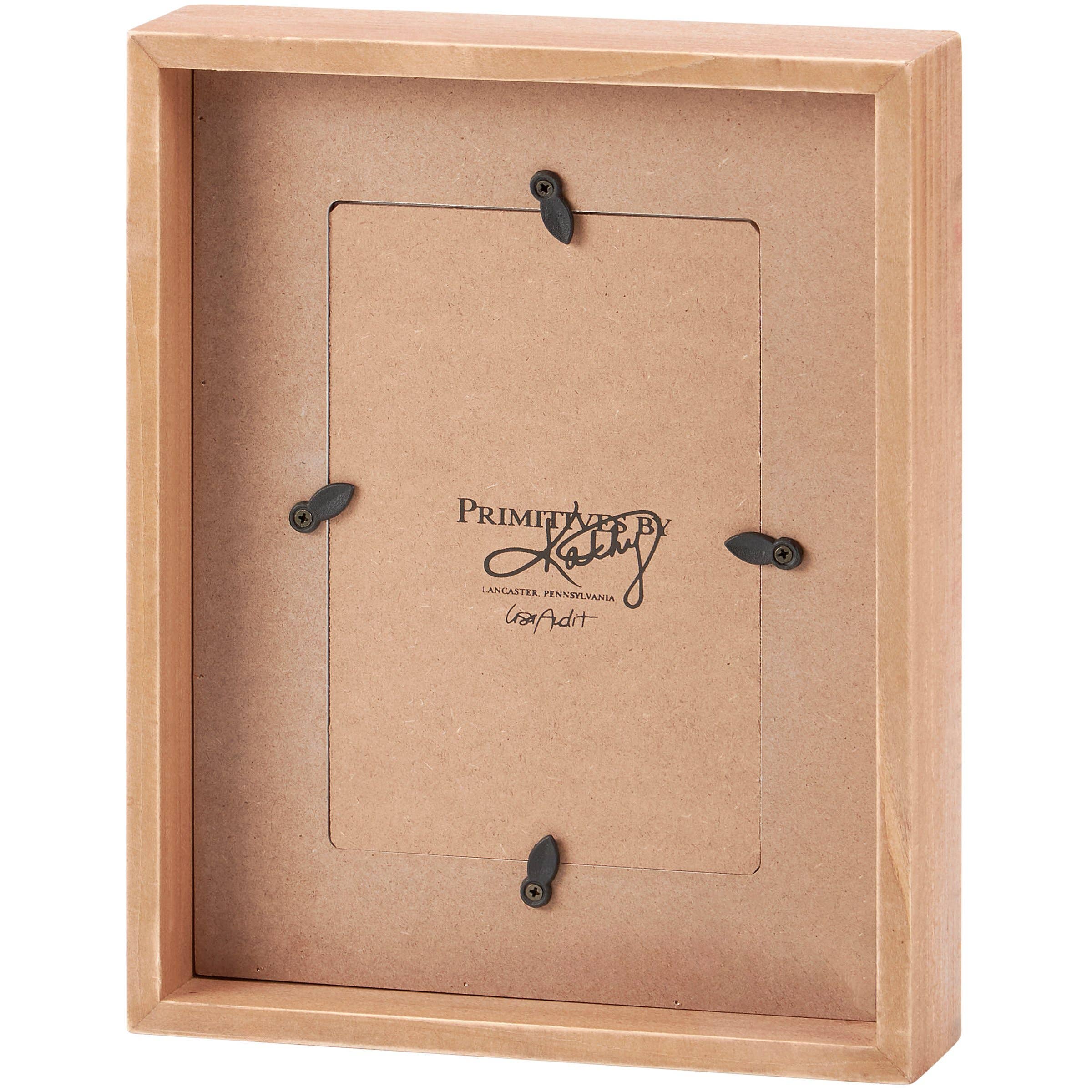 Mixed Florals Inset Box Frame