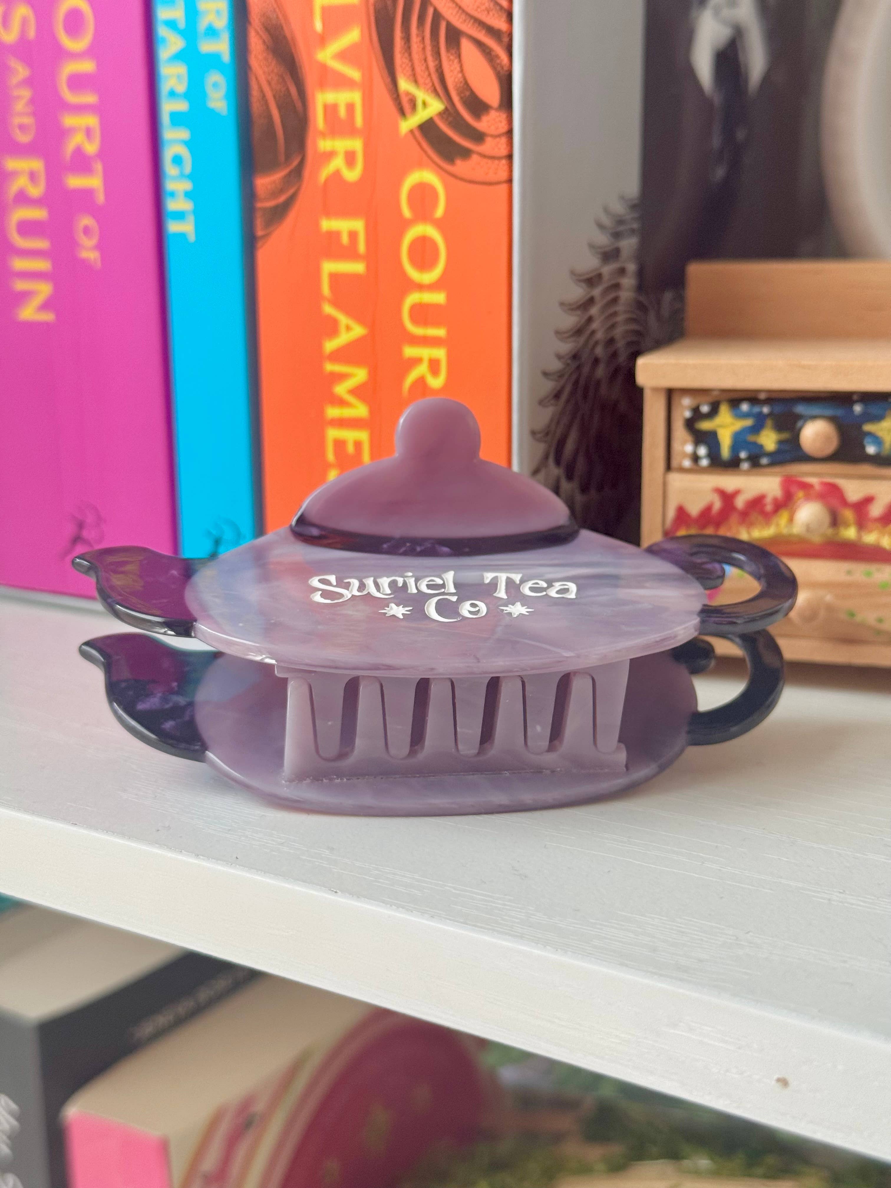 Suriel Tea Co ACOTAR Claw Clip, Bookish Hair Accessories