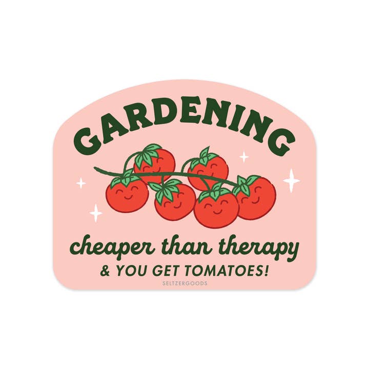 garden therapy sticker