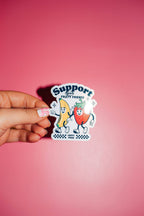 Support Your Fruity Friends Sticker