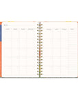 Bold Blossoms Undated Tri-Tab Planner