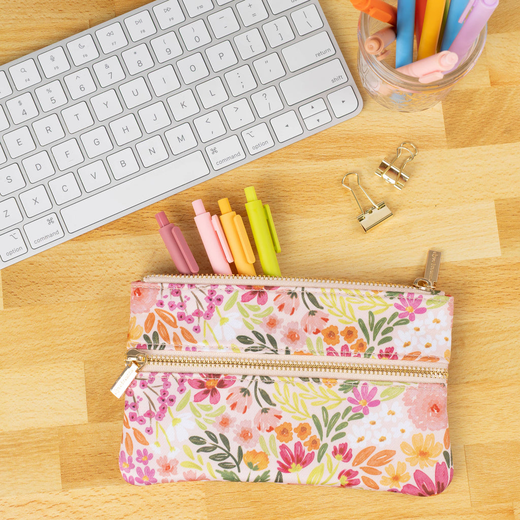 Floral Pencil Pouch