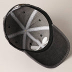 Trendy Bow Embroidered Denim Baseball Cap