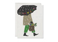 Grandpa's Umbrella Father's Day greeting card