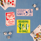 Reading is Cool – Matte Vinyl Sticker