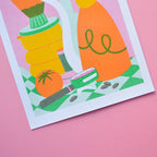 Coffee Riso Print