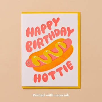 Happy Birthday Hottie Card