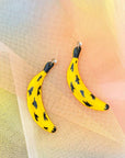 banana earrings