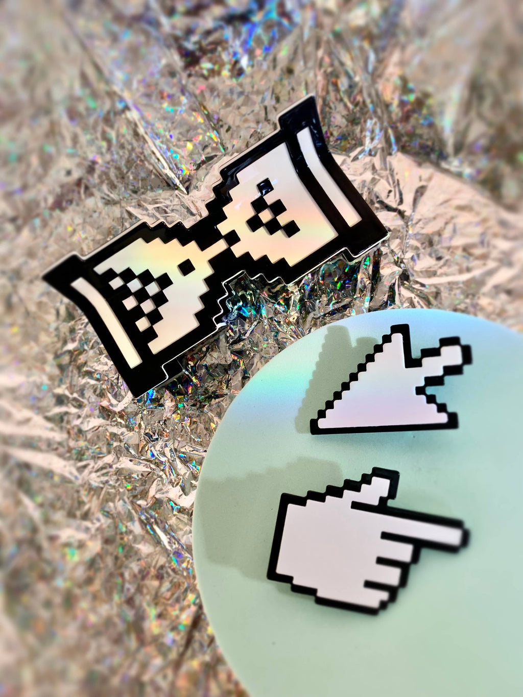 Y2K Cursor Hair Clip Set